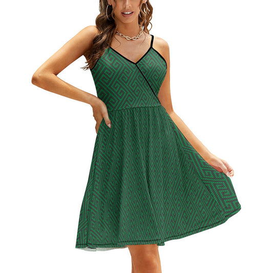 Women's Kachin Elegant Suspender Dress