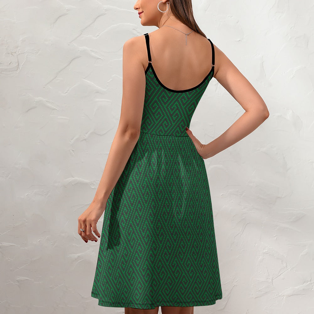 Women's Kachin Elegant Suspender Dress