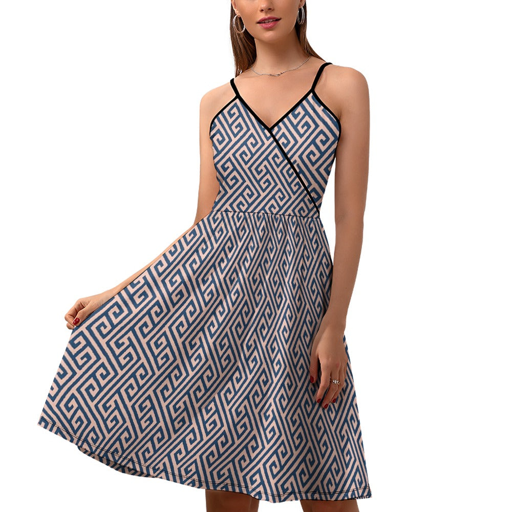 Women's Elegant Suspender Dress