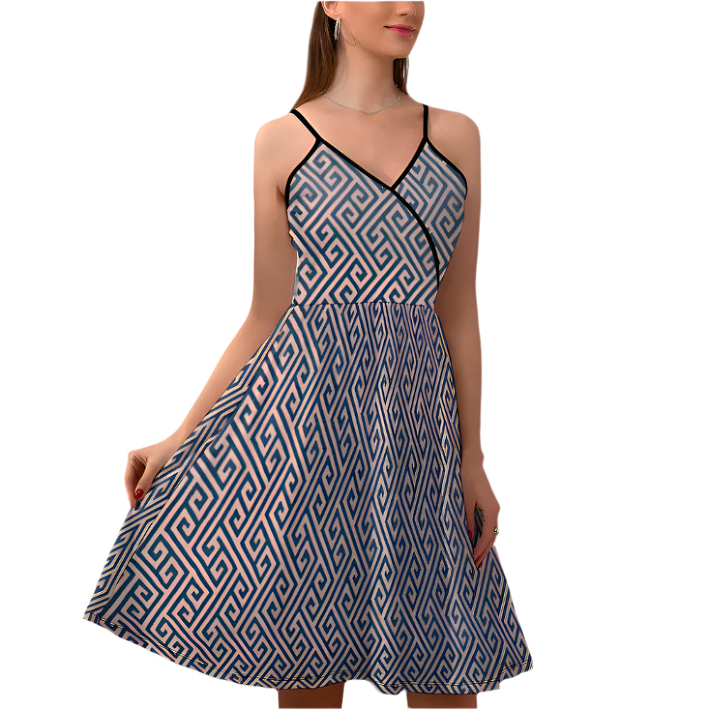 Women's Elegant Suspender Dress