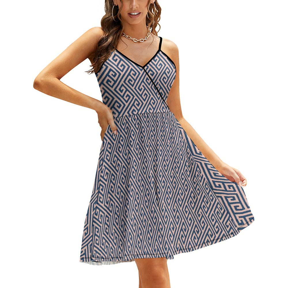 Women's Elegant Suspender Dress