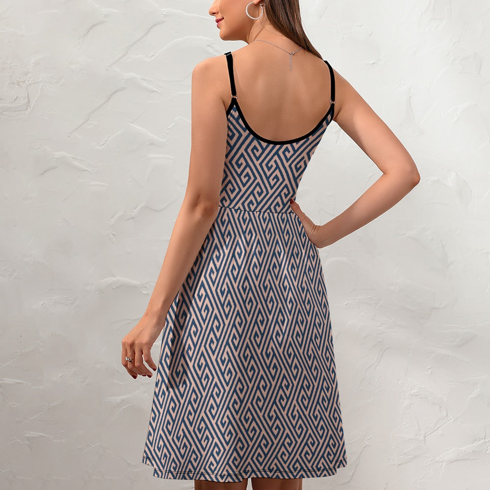 Women's Elegant Suspender Dress