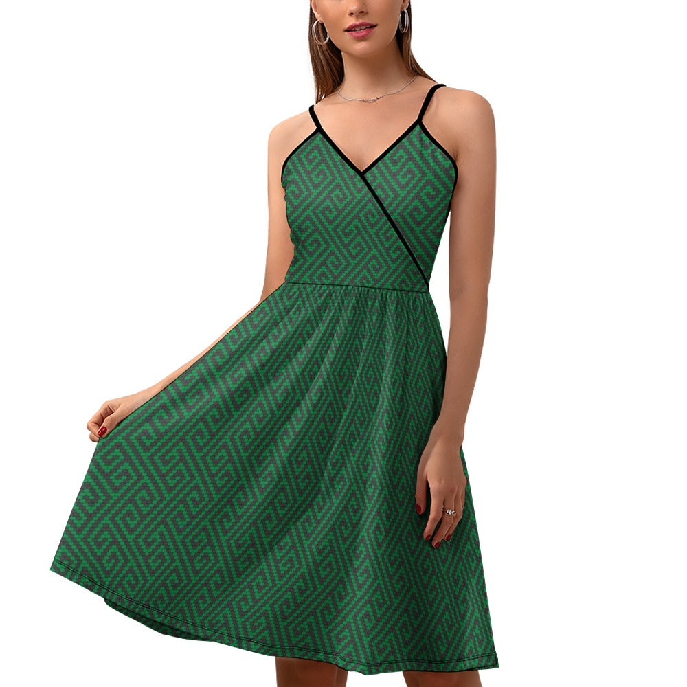 Women's Kachin Elegant Suspender Dress